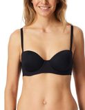 Schiesser Bandeau BH Unique Micro - Zwart - 85B