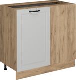 Vicco R-Line Hoekkast – 86 cm zonder werkblad Wit Landhuis