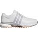 adidas Tour360 chaussures de golf sans crampons, gris clair/gris/blanc