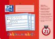 Oxford schrijfblok & schrift A4 Rood