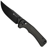 SENCUT Slybolt S25001A-1 Black 9Cr18MoV, Dark Green Micarta, zakmes
