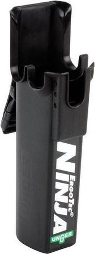 Unger NINJA Bucket on a belt Inwasserhouder - Zwart/Wit