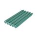 Homéa, Set van 5 kandelaarskaarsen, 20 cm, essentieel, kleur: groen