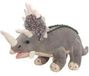 Beppe Triceratops, gris, 28 cm