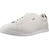 BOSS Nitan Lowp Wit 46 EU Lage Sneakers Mannen
