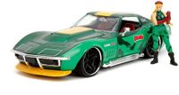 JADA Chevrolet Corvette Stingray ZL1 1969 & Cammy Figurine