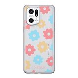 ERT GROUP mobiel telefoonhoesje voor Oppo FIND X5 PRO origineel en officieel erkend Babaco patroon Flowers 011