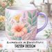 Tassen Design Ausmalbuch