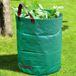 Unyqoos® Sac de jardinage rond et robuste de 400 litres avec poignées renforcées