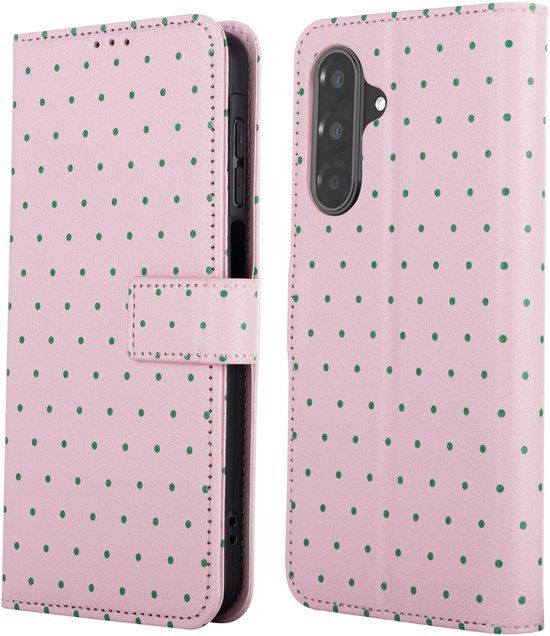imoshion Design Bookcase Happy Dots voor Samsung Galaxy A17 (5G) / A17 (4G)