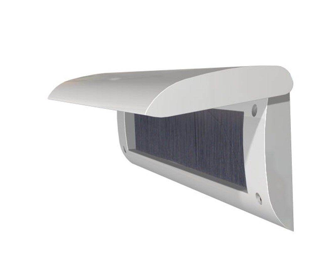 Door-line Basic Binnenbriefplaat Kunststof Zilver
