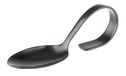 APS 00693 gourmetlepel "Gunmetal", zwart, roestvrij staal 18/8, 4,5 cm x 12 cm x 4 cm