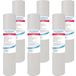 Filtri Acqua Italia Cartouche de filtre à sédiments 10 pouces micron 5 pour osmose inverse, purificateur d'eau, 6 pièces