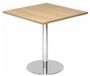 hjh OFFICE PRO Systeem conferentietafel BISTRO F88Q C Eik / chroom
