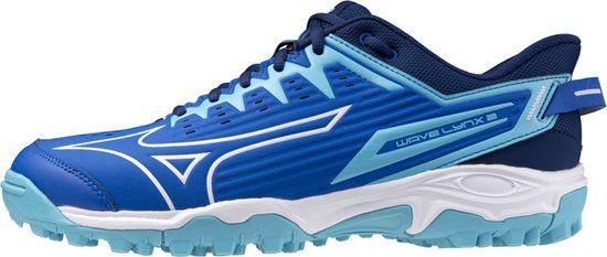 Mizuno Wave Lynx 2 Sportschoenen Unisex - Maat 44.5 - Blauw/Lichtblauw/Donkerblauw
