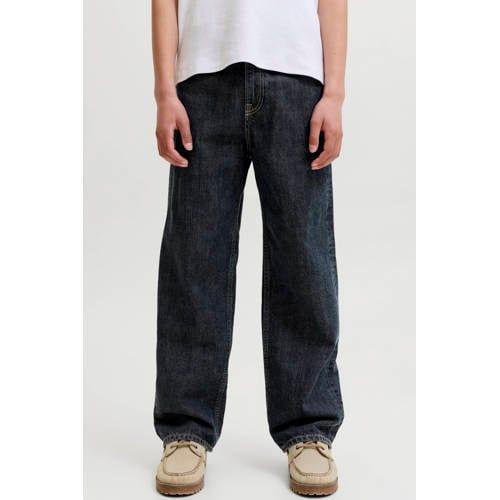 JACK & JONES JUNIOR JJIALEX JJORIGINAL baggy jeans - middelblauw