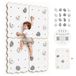 MAMOI® Mur d'escalade pour chambres d'enfants, jeu d'escalade et équipement de jeu d'intérieur, escalade avec prises d'escalade pour enfants, tour d'escalade + poignées