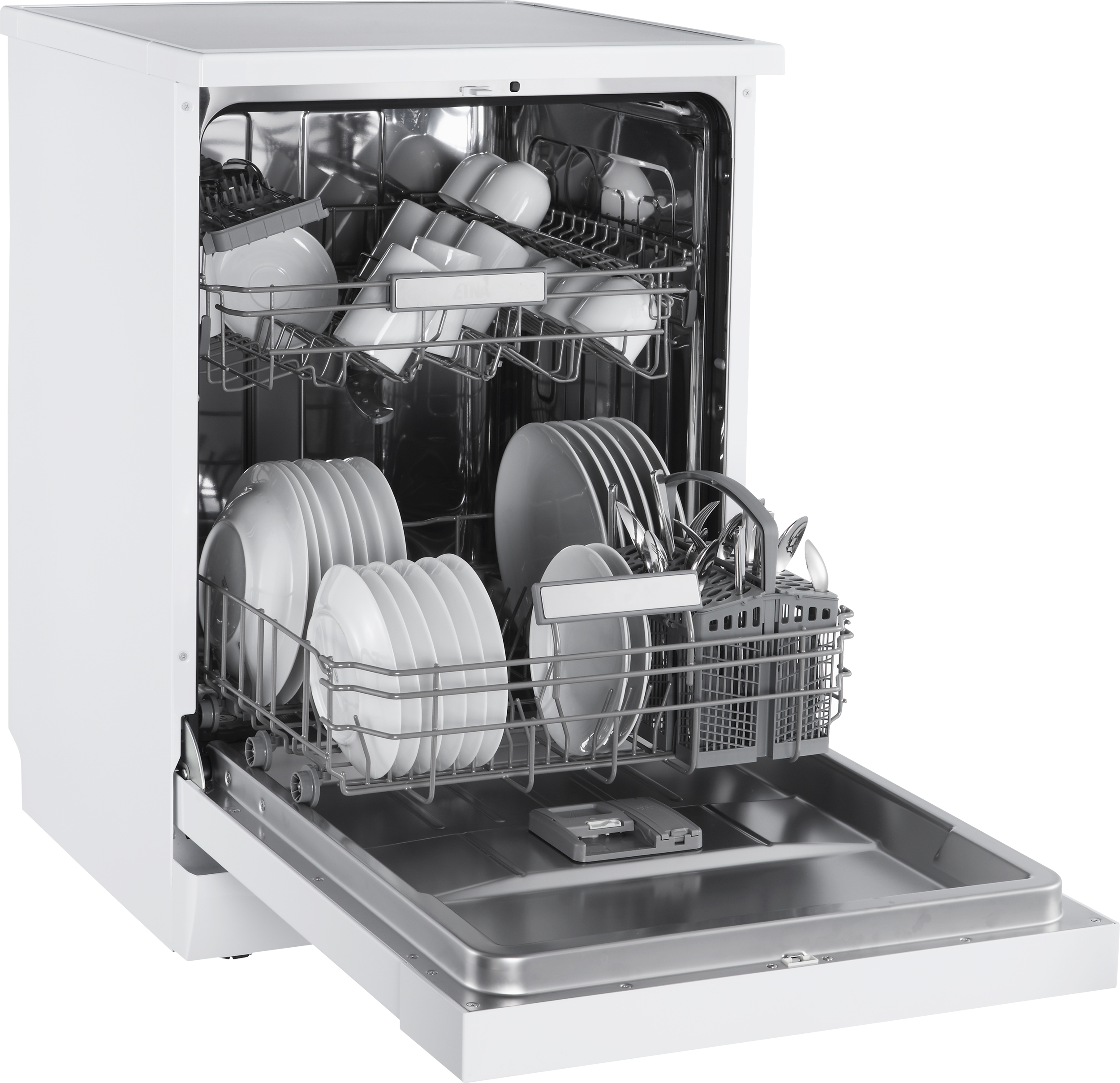 ETNA VWV144WIT - Vrijstaande Vaatwasser - Wit - 14 Couverts - 44dB - Aquastop