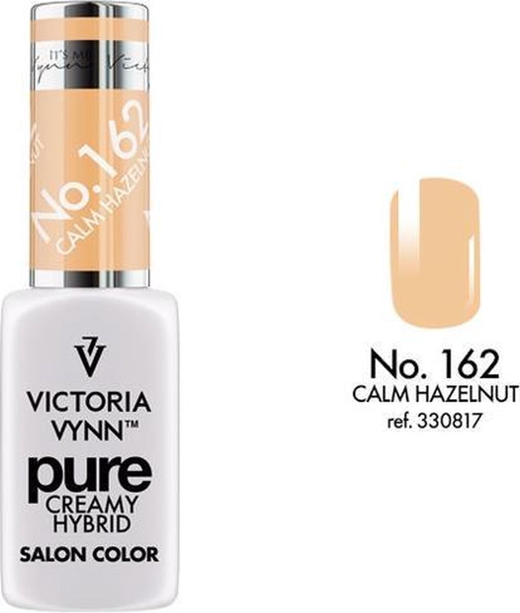 VICTORIA VYNN™ Gellak - Gel Nagellak - Gel Polish - Pure Creamy Hybrid - Calm Hazelnut 162 - 8 ml