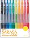 Zebra Sarasa Clip 0.7 - 10 couleurs set (JJB15-10CA)