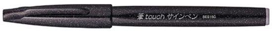 Pentel Brush Sign Pen kalligrafiestift, lila, flexibele penseelpunt
