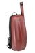 GEWA Space Bag Rood met strijkstoketui - Vioolkoffer/rugzak voor 4/4-3/4 violen - Polycarbonaat buitendeksel - Ergonomische achterkant - Accessoirevakken