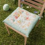 PETTI Artigiani Italiani - Zitkussen voor keukenstoel, Pasen, set van 6 kussens voor stoelen, keuken, van microvezel met digitale druk en banden, 100% Made in Italy