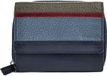 Bench Portemonnee RFID-bescherming cuir 10 cm - Femmes - Horizontal - bleu foncé