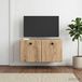 Maison Exclusive - meuble TV mural, 59,5 x 41 x 30 cm, chêne artisanal