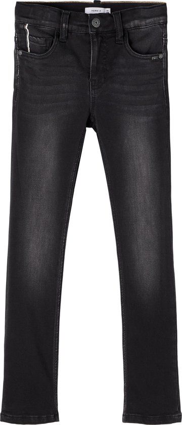 NAME IT NKMTHEO DNMCLAS PANT - Jongens Jeans - Maat 134 - Zwart Denim