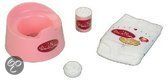 Klein Poppen Nachtpotje met Accessoires