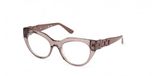 Guess GU50323 Shiny beige 51/19/140 Vrouw Brilmonturen