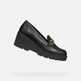 GEOX MIEREILLE Mocassins - Zwart - Maat 39