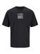 JACK & JONES Shirt 'Doodle' zwart / wit
