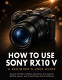 How Sony How to Use Sony RX10 V: A Beginner's User Guide: Decode the Menu, Master Autofocus, and Capture Wildlife, Sports, and Travel Photos with Confidence