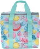 Excellent Houseware koeltas Hawaii beach - groen - 16 liter
