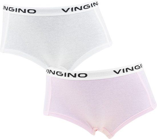 Vingino Girls Boxer (2-pack) - Roze - Maat 122/128