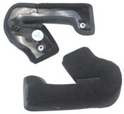 Nolan N-com N100-5 Clima Comfort Wangkussentjes Zwart XXS