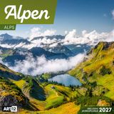 Alpen Kalender 2027 - 30x30 - Art12: Bildgewaltiger Berge-Kalender im schlanken Hochformat