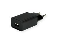 VALUE 19.99.1092 Universele AC Snellader met Quick Charge 3.0, 18W, 1x USB-A, Zwart