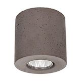Homemania HOMBR_0087 plafondlamp You, Beton, grijs, 10 x 10 x 10 cm