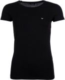 Emporio Armani T-shirt ESSENTIAL STUDS Zwart Dames XL