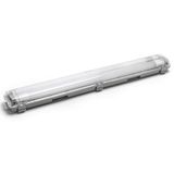 Glowster LED-licht, driefasig, dubbele buis, 0,6 m, 2 x 9 W