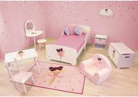 Fun House Multi-functionele Kist Kinderen Roze Kunststof/Hout 58 x 36 x 40 cm