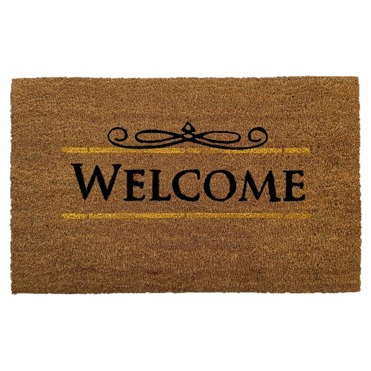 IVOL kokosmat 'welcome' - 50x80 cm