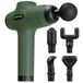 SPORTINATOR® Level Up Massagepistool, incl. verschillende opzetstukken en draagtas, elektrisch handmassageapparaat met USB-C-aansluiting en lcd-touchscreen, vert