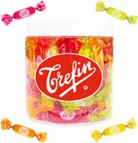 Trefin Cristal fruit - nostalgisch hard snoep - met framboos, citroen, mango en perzik smaken - 450g