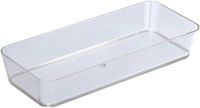 Famanu - Opbergbakje smal transparant 24x4x10 cm