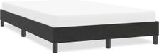 vidaXL Cadre de lit velours noir 120x220 cm