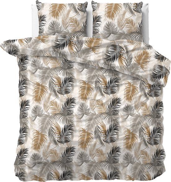 Sleeptime Feather District Dekbedovertrek - 200x220 cm - Zand